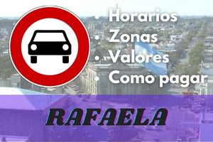 Estacionamiento medido en la ciudad de Rafaela