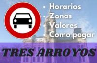 Estacionamiento medido en la cuidad de tres arroyos.