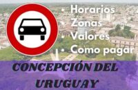 estacionamiento medido en Concepción del Uruguay