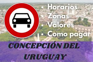 estacionamiento medido en Concepción del Uruguay