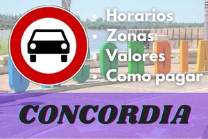 estacionamiento medido en Concordia