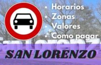 estacionamiento medido en San Lorenzo