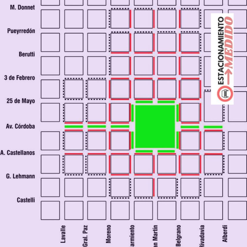 Mapa de estacionamiento medido en la Esperanza (1)